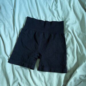 OQQ Ribbed Biker shorts